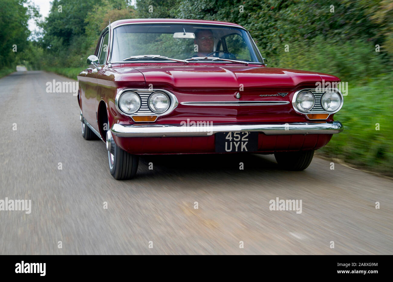 1963 Chevrolet Corvair air cooled rear engined classic American car