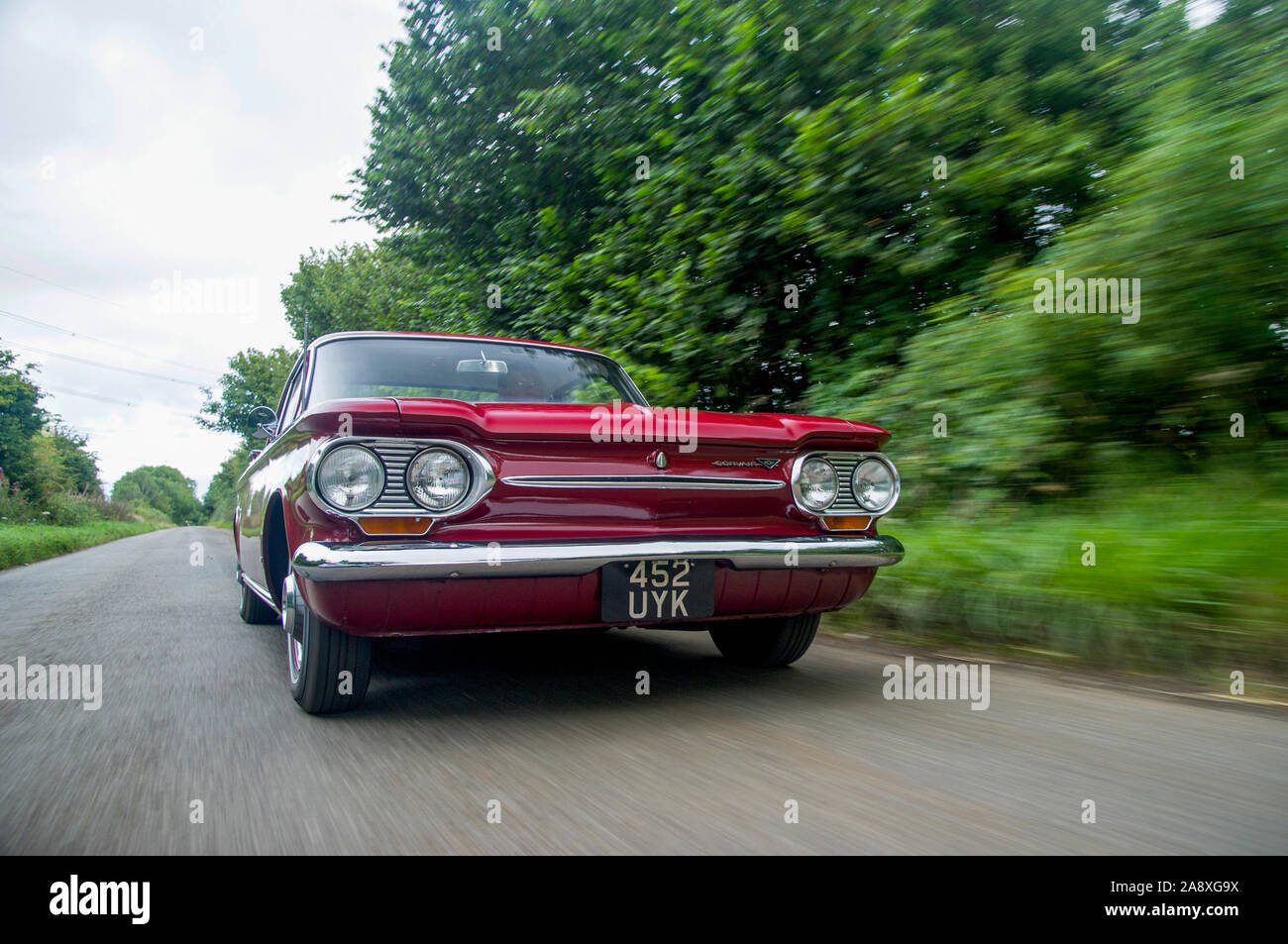 1963 Chevrolet Corvair air cooled rear engined classic American car