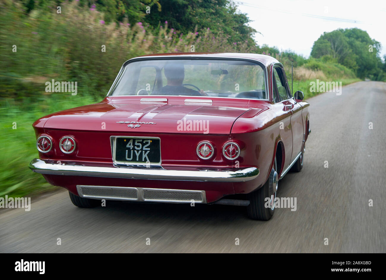 1963 Chevrolet Corvair air cooled rear engined classic American car
