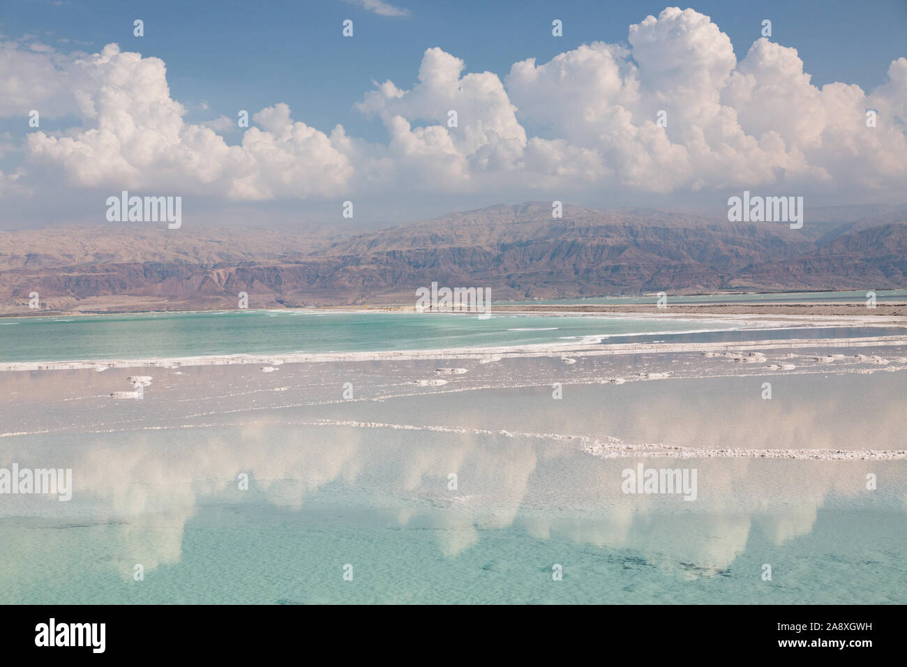 Views of the Dead Sea Stock Photo