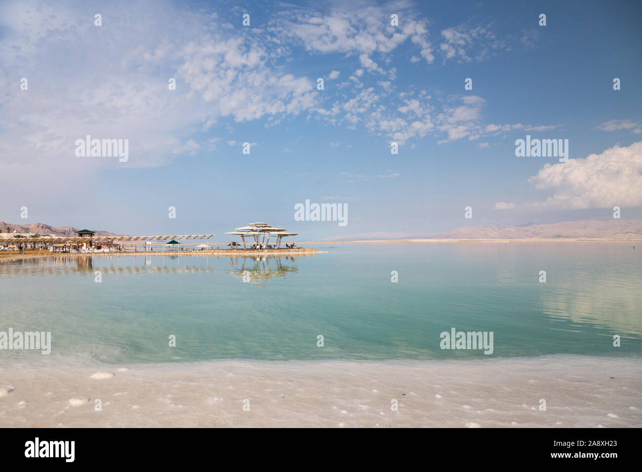 Views of the Dead Sea Stock Photo
