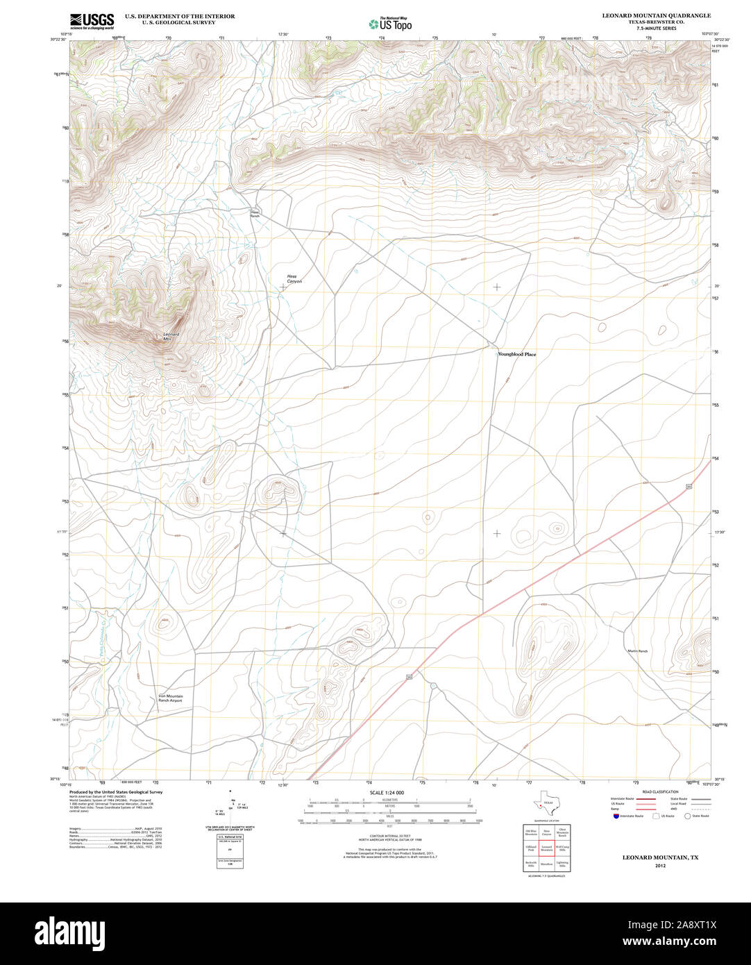 Leonard texas map Cut Out Stock Images & Pictures Alamy
