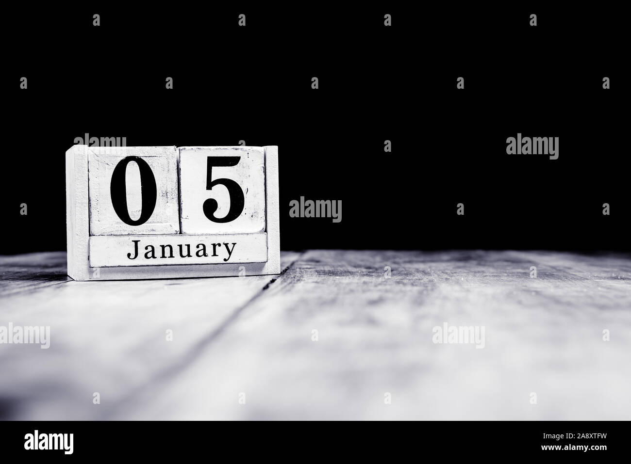 January 5th, 5 January, Fifth of January, calendar month - date or