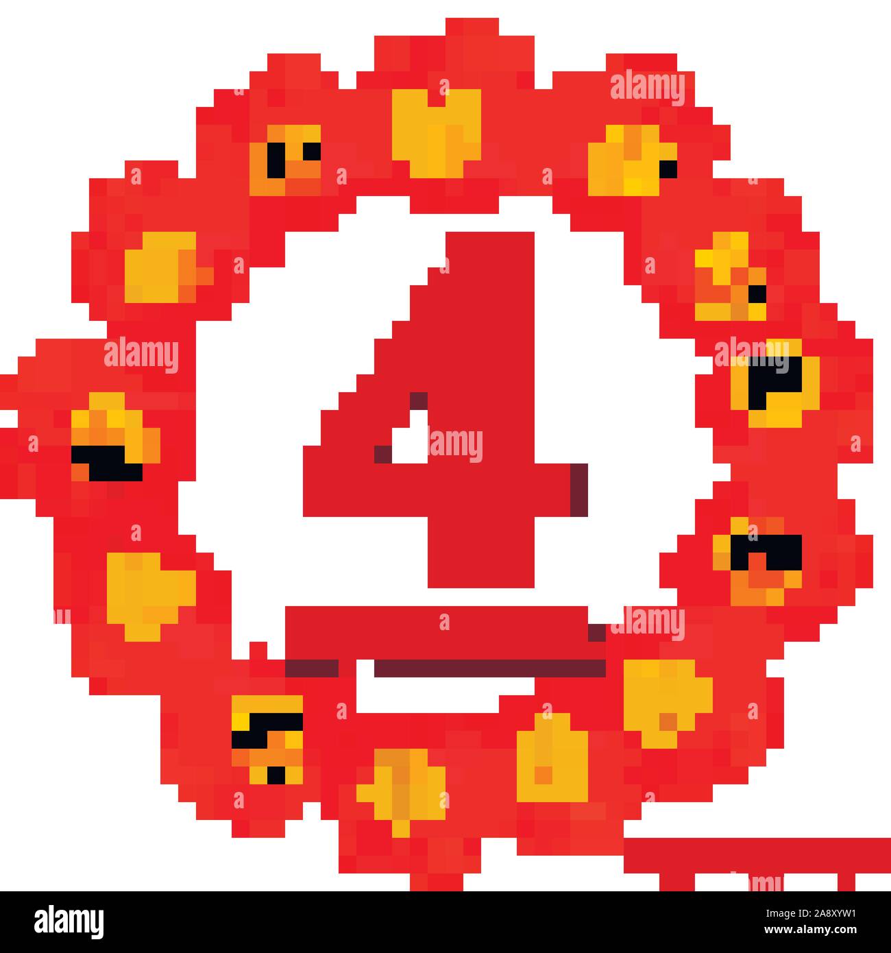 November 4 icon. For planning important day. Banner for holidays and ...