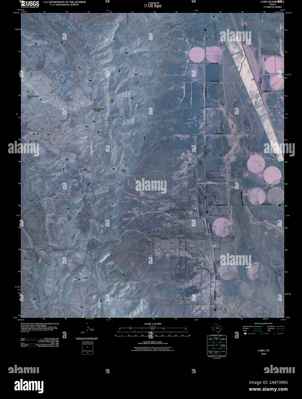Rio Lobo Texas Map Lobo Texas High Resolution Stock Photography And Images - Alamy
