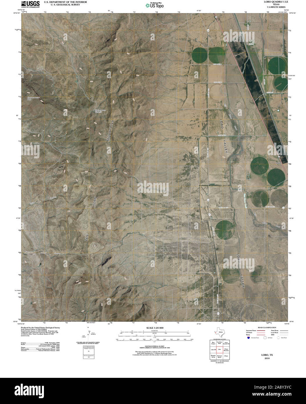 Rio Lobo Texas Map Lobo Texas High Resolution Stock Photography And Images - Alamy