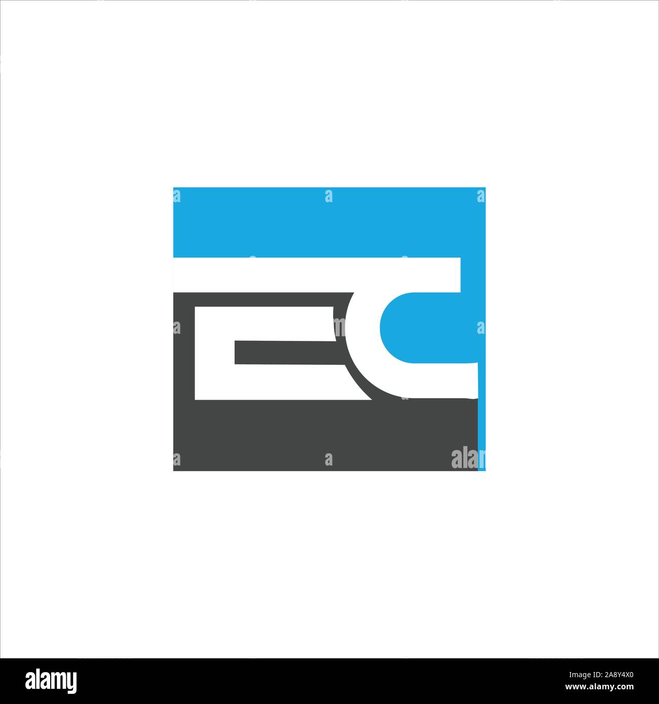 Initial letter CE or EC logo vector logo design Stock Vector Image ...