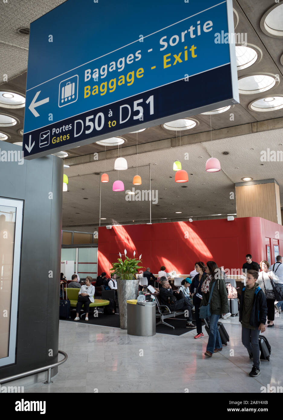 Paris Airport Sign Stock Photos Paris Airport Sign Stock Images