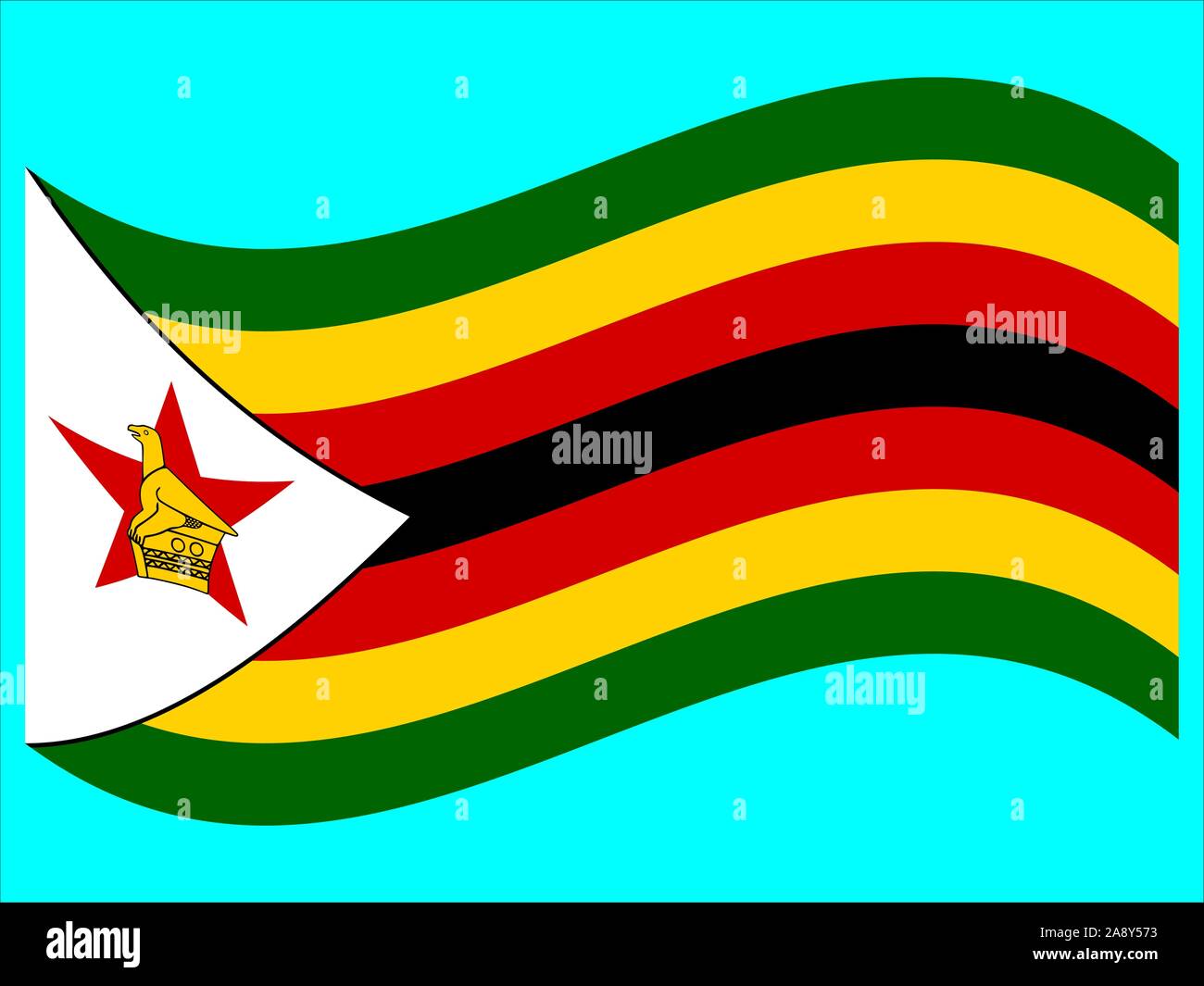 Wavy south african flag High Resolution Stock Photography and Images ...
