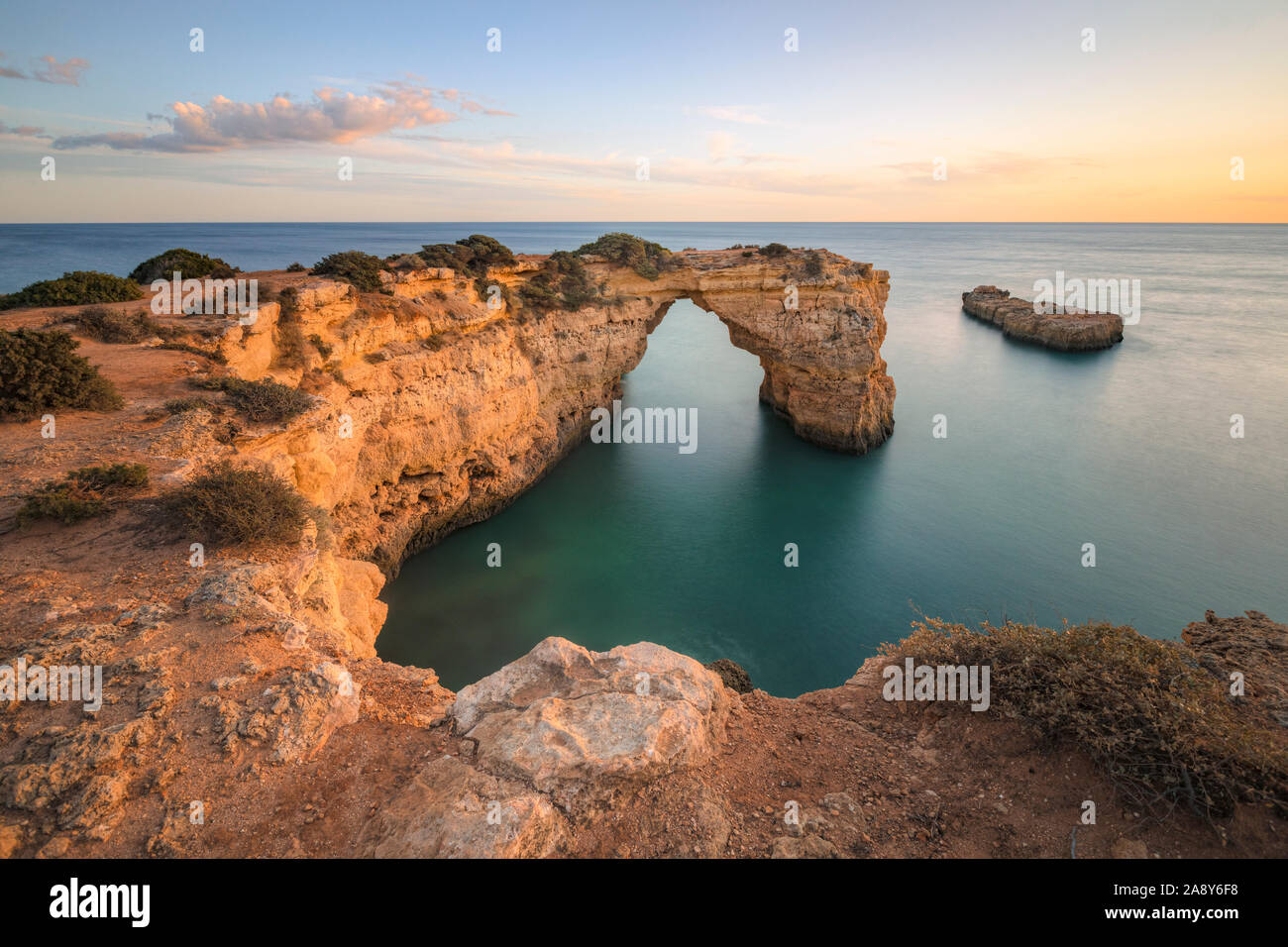 Arco de Albandeira, Lagoa, Algarve, Portugal, Europe Stock Photo - Alamy