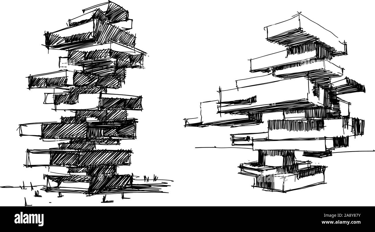 Sketch Of Modern Buildings APK for Android Download