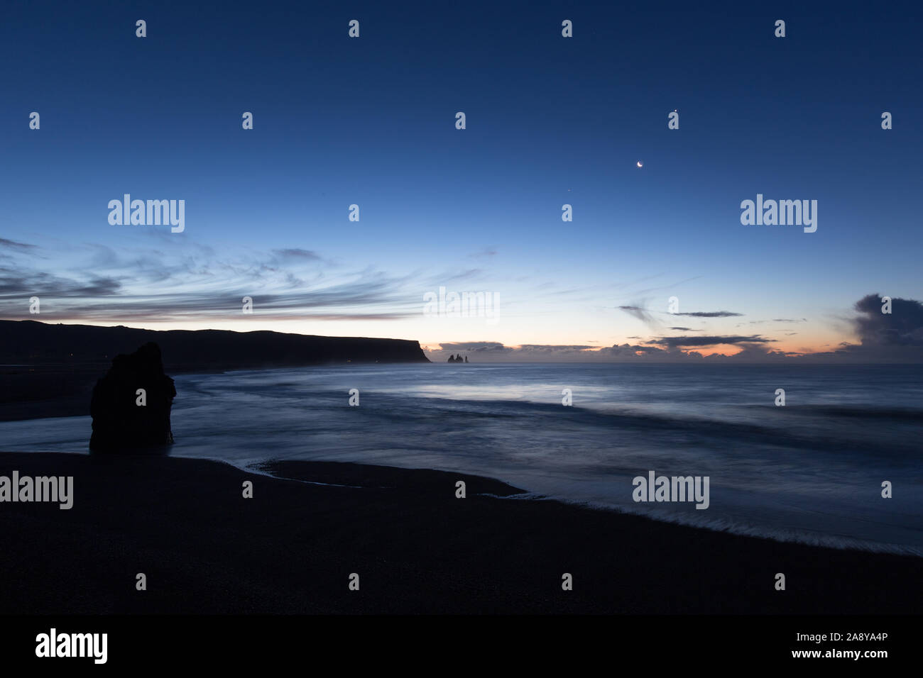 At The Beach In Vik Iceland Just Before Dawn Stock Photo Alamy At The Beach In Vik Iceland Just Before Dawn Stock Photo Alamy
