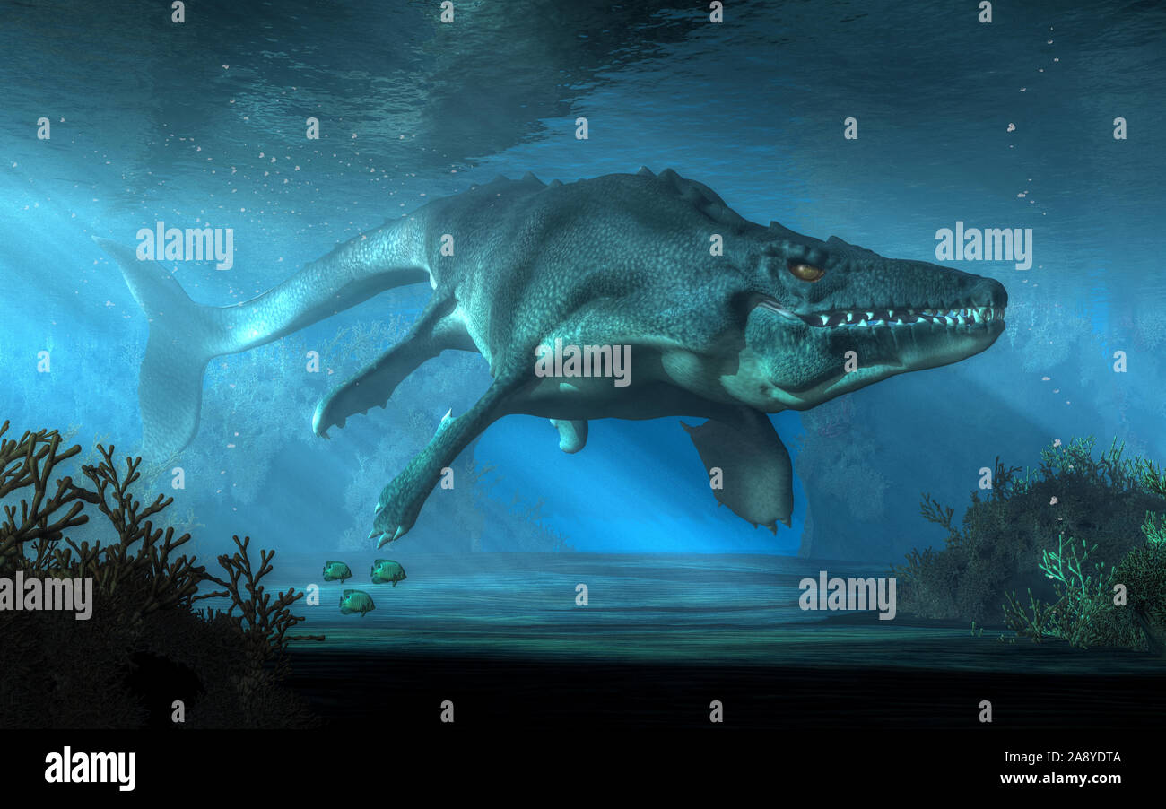 Mosasaurus hi-res stock photography and images - Alamy