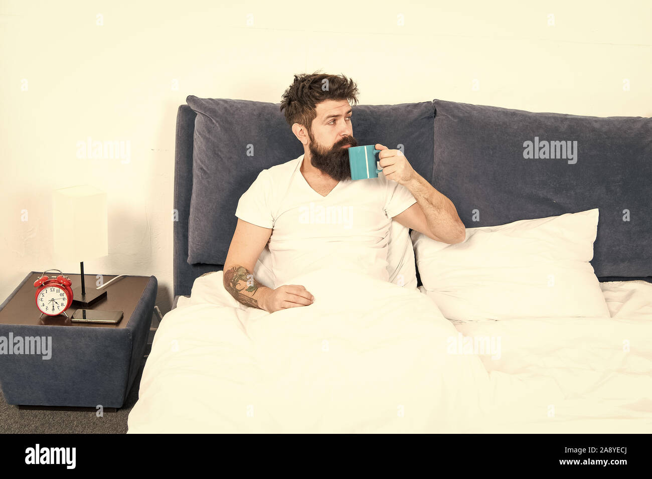 Humanity Runs On Coffee Man Brutal Handsome Hipster