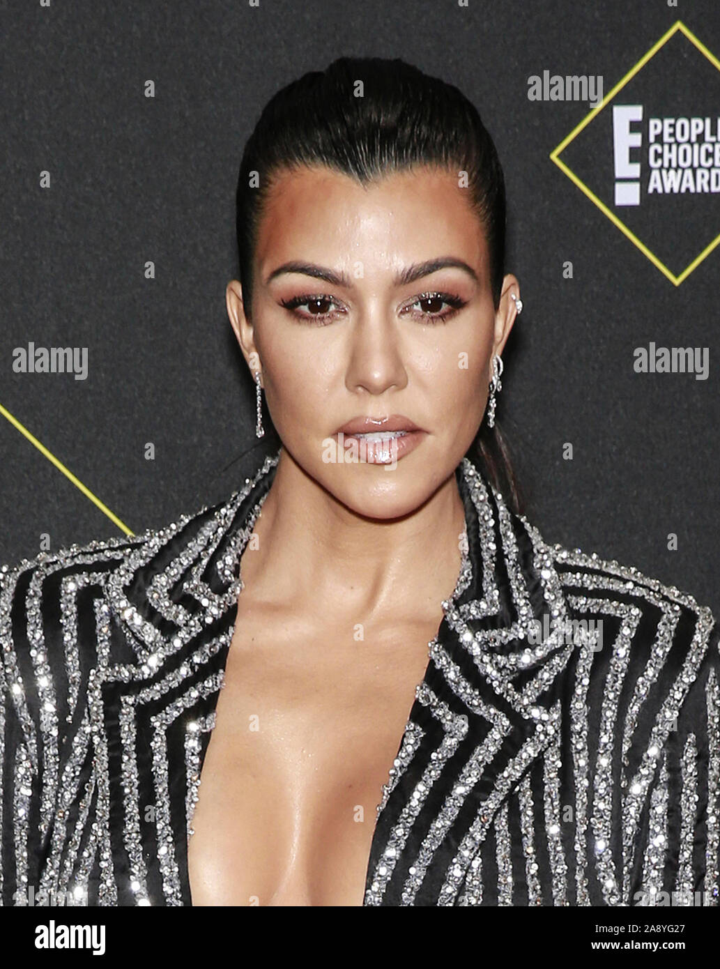Kourtney kardashian and her hi-res stock photography and images - Alamy