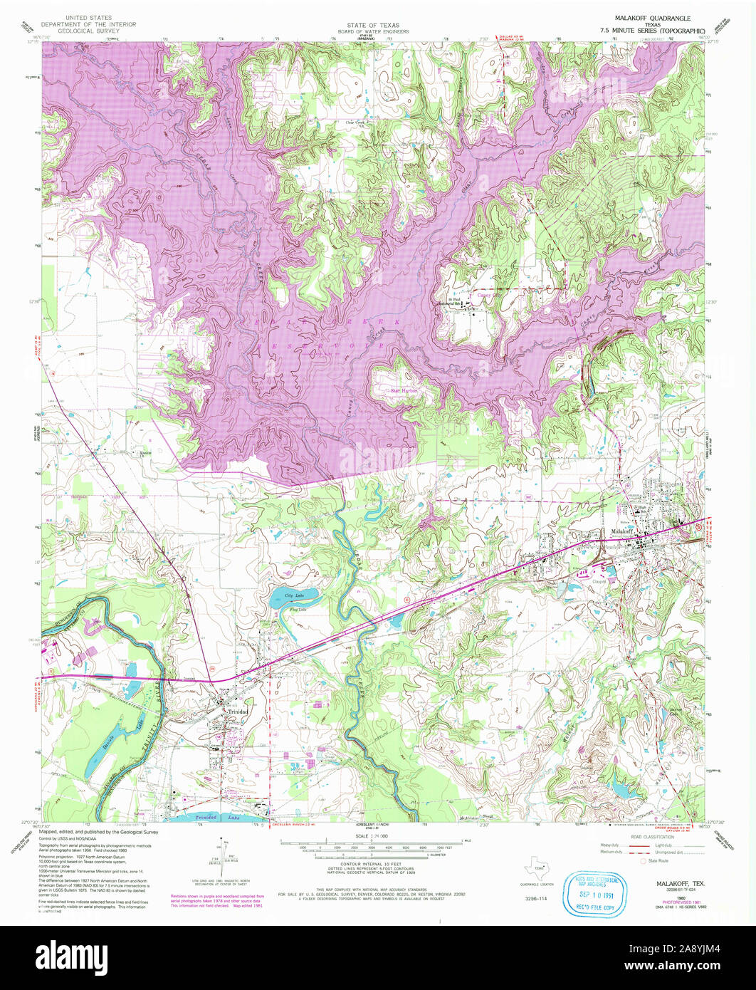 Map of malakoff hi-res stock photography and images - Alamy