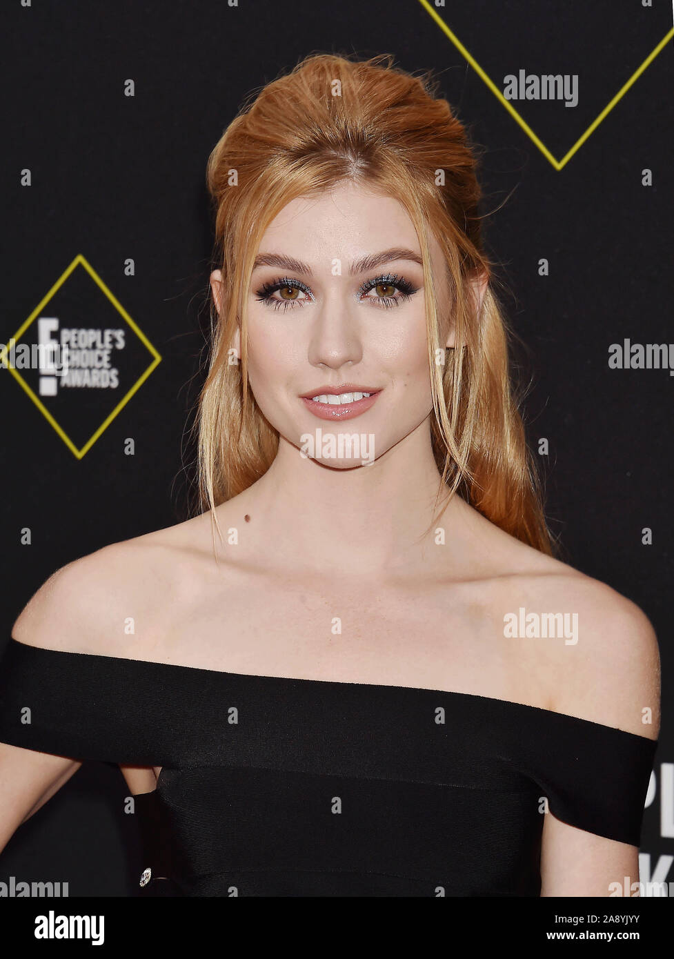 SANTA MONICA, CA - NOVEMBER 10: Katherine McNamara attends the 2019 E