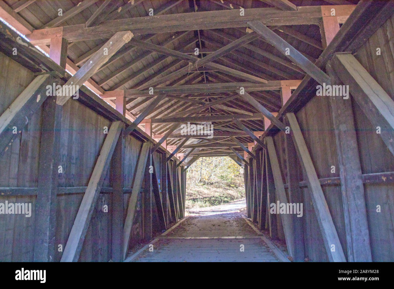 Covered Bridges in West Virginia Stock Photo Alamy