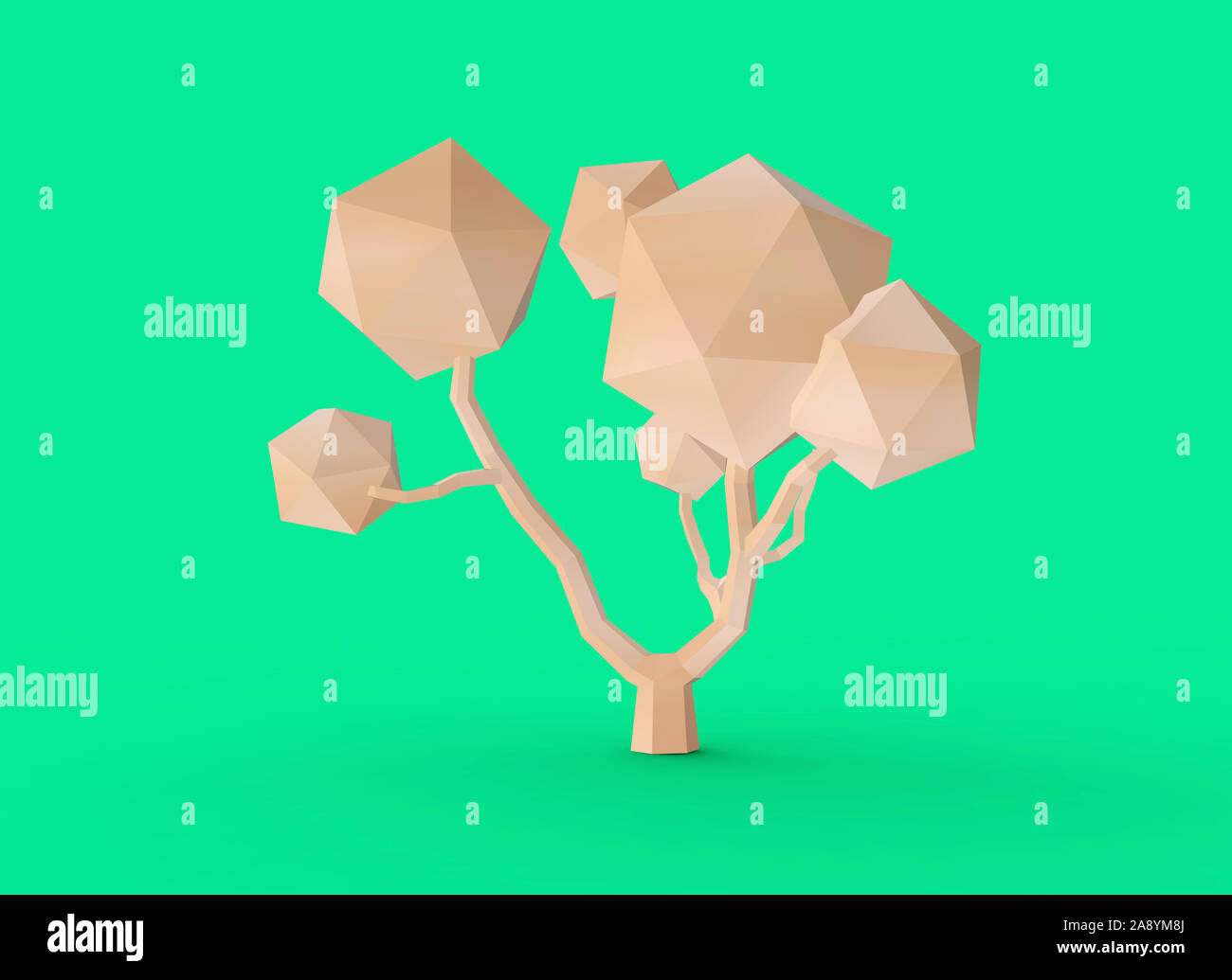 Decoration Tree Object Stock Photo - Alamy