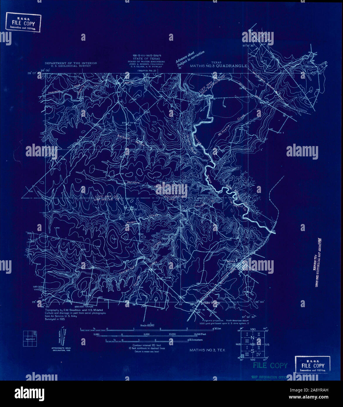 Mathis texas map hires stock photography and images Alamy