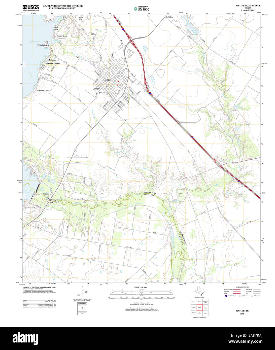 Mathis map Cut Out Stock Images & Pictures Alamy