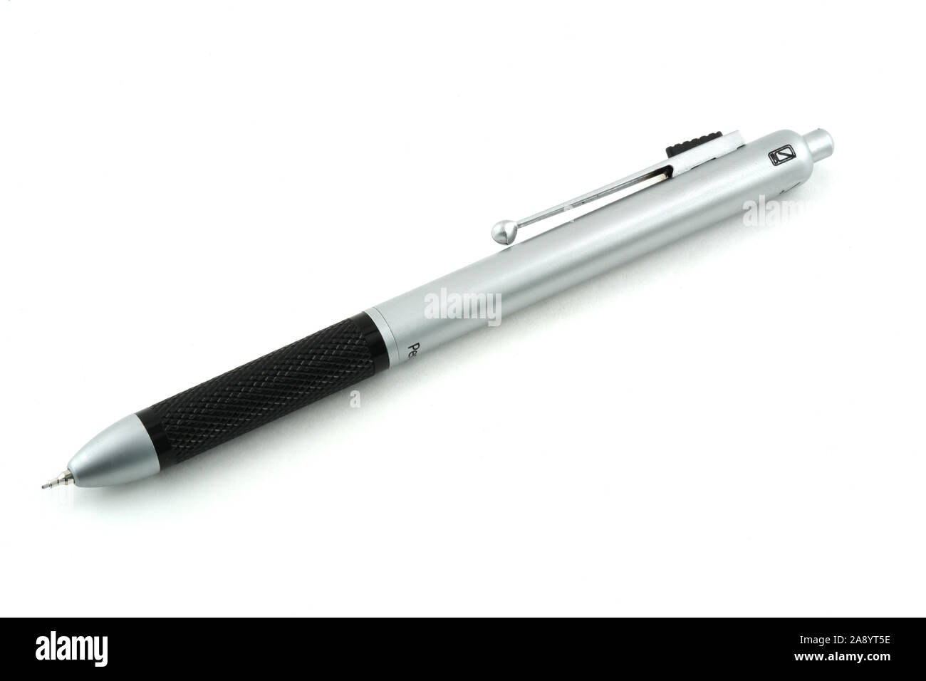 Black pencil isolated on white background Stock Photo - Alamy