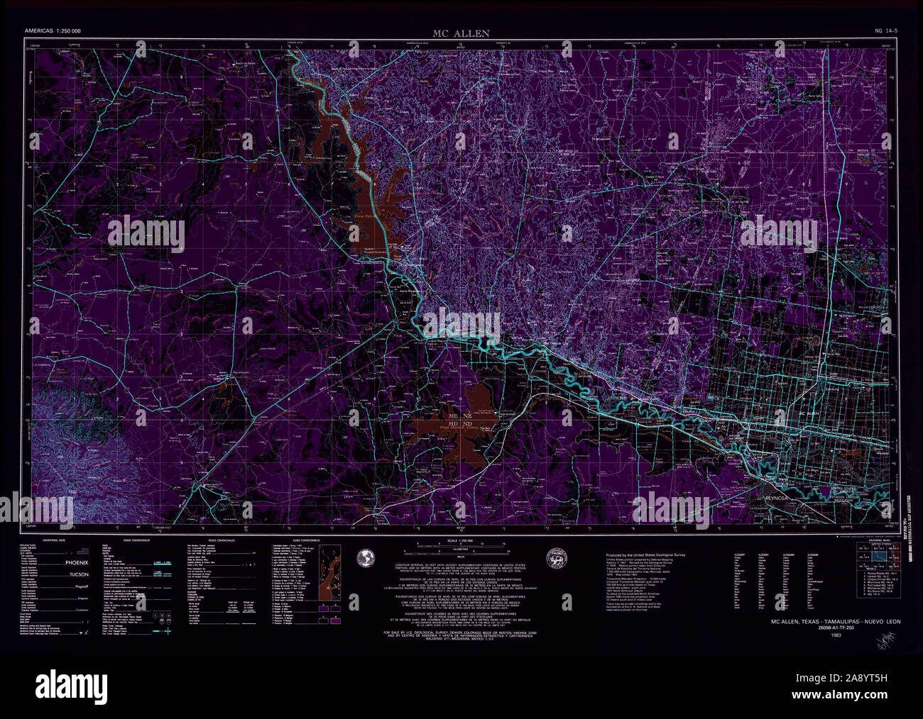 Allen texas map hires stock photography and images Alamy