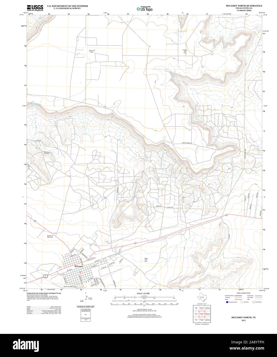 Mccamey map hires stock photography and images Alamy