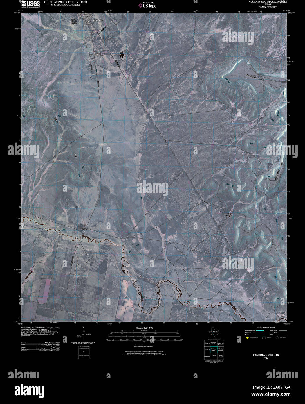 Mccamey map hires stock photography and images Alamy