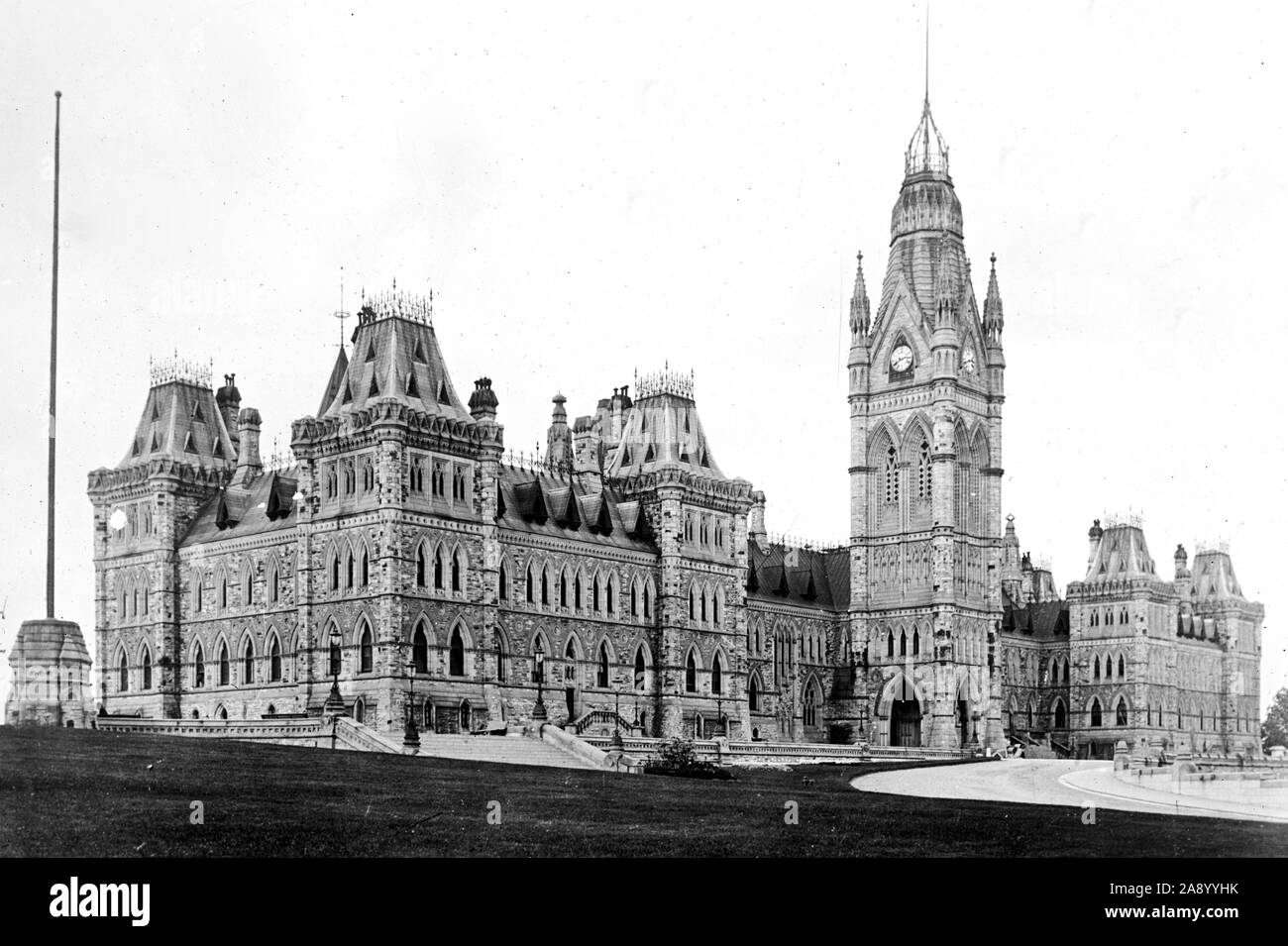 Canada Parliament buildings ca. 1914 Stock Photo Alamy