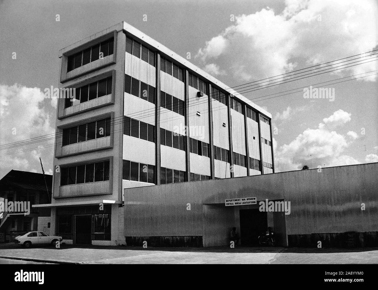 1980 architecture Black and White Stock Photos & Images - Alamy