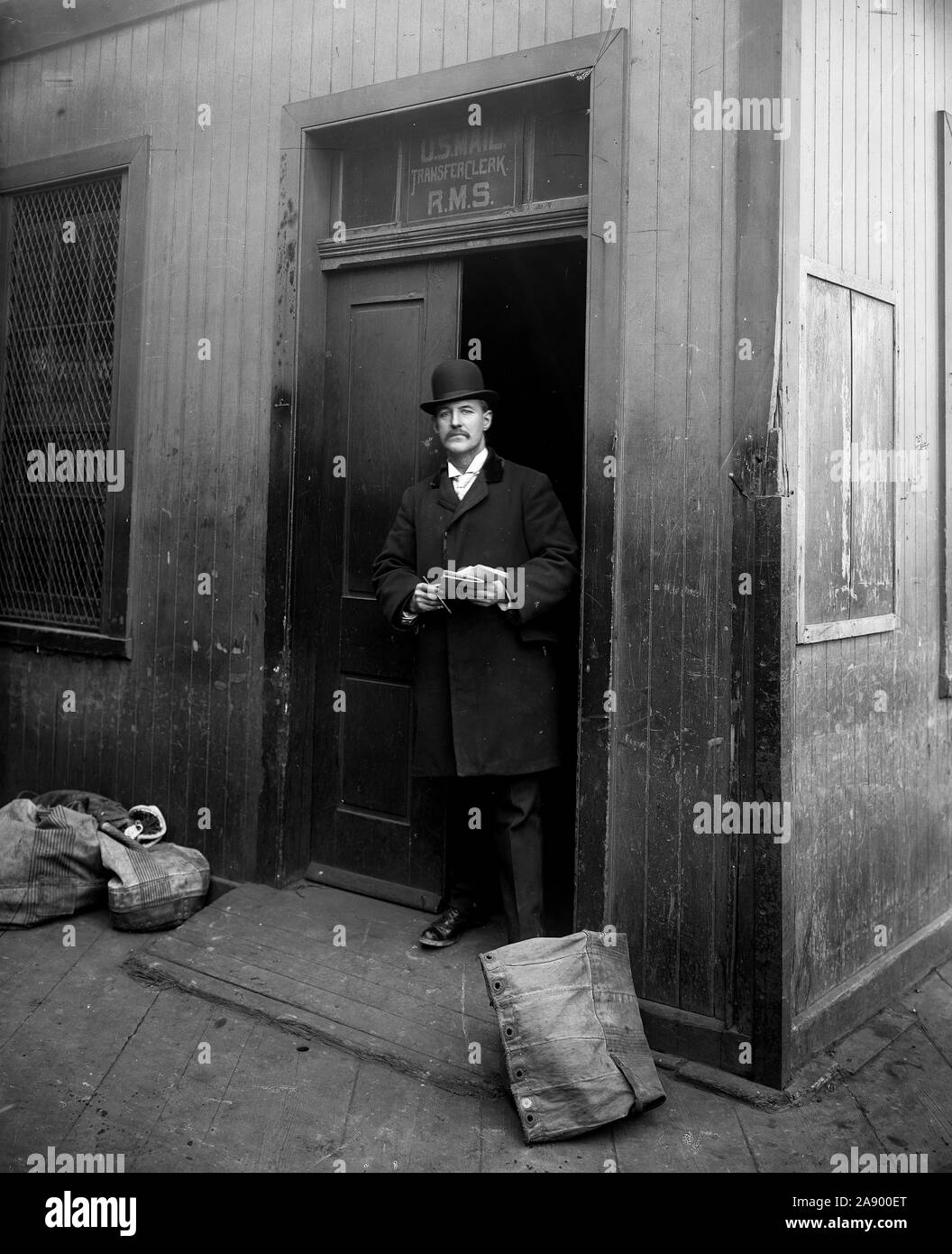 Post office in the early 1900s (before 1945 Stock Photo Alamy
