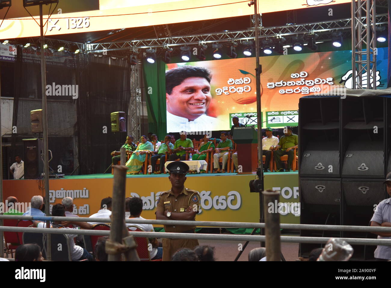 Presidential election Sri Lanka 2019 Stock Photo Alamy
