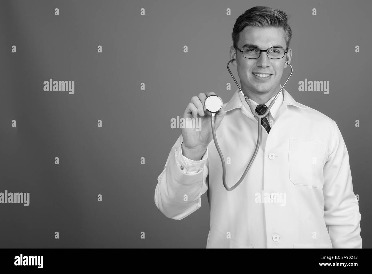 Portrait male black doctor using hi-res stock photography and images ...