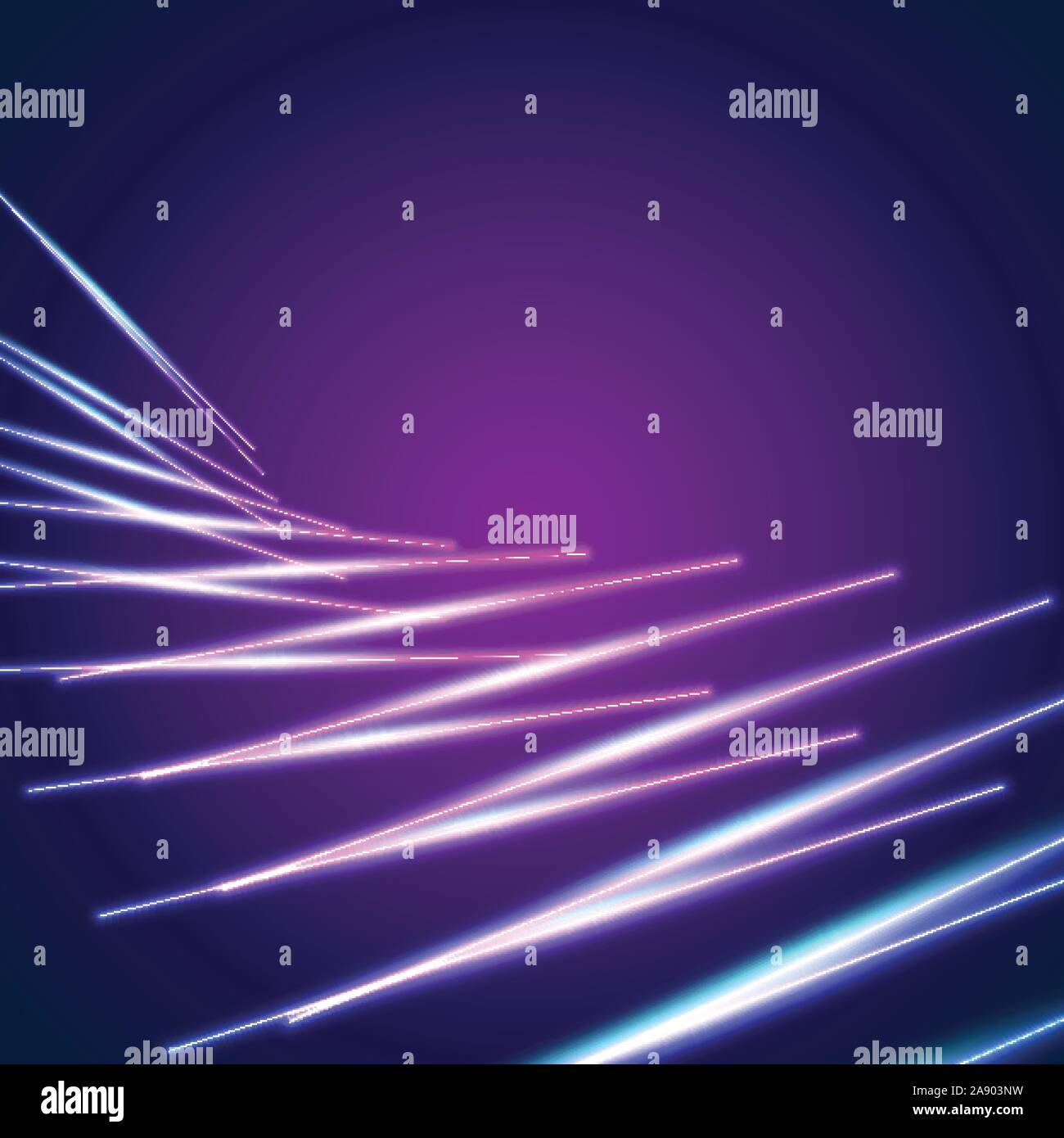 Bright neon lines background Stock Vector