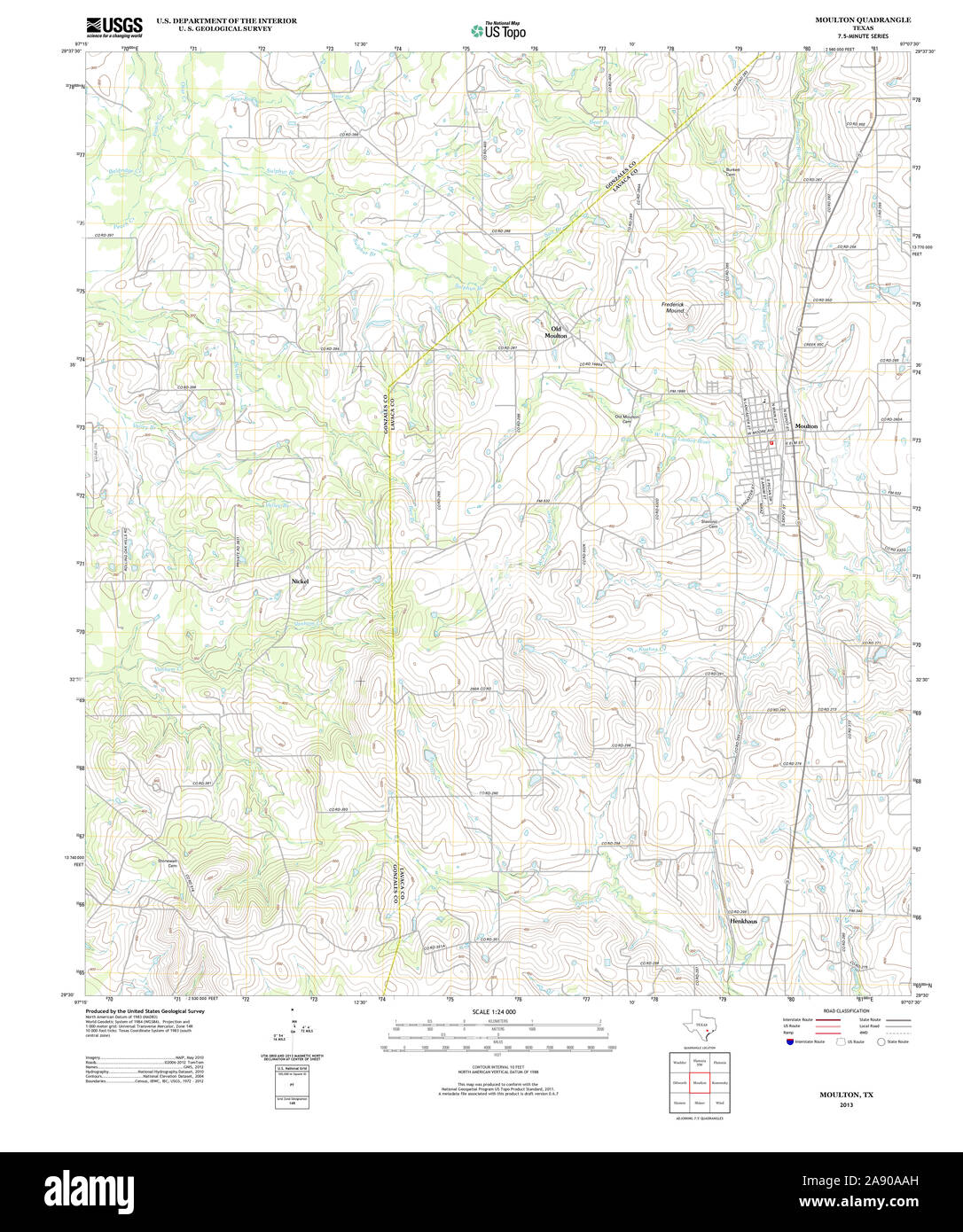 Map of moulton hires stock photography and images Alamy