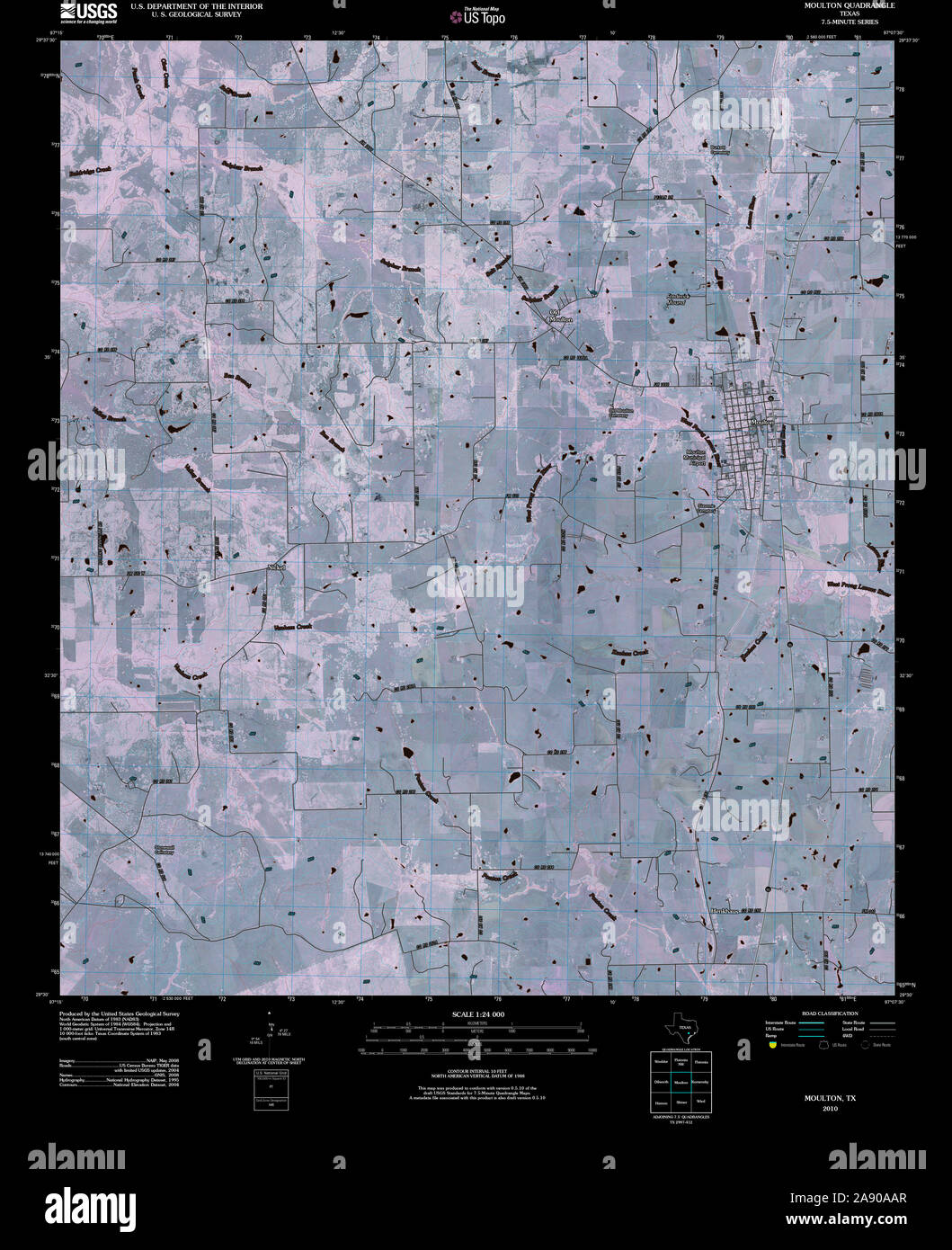 Map of moulton hires stock photography and images Alamy