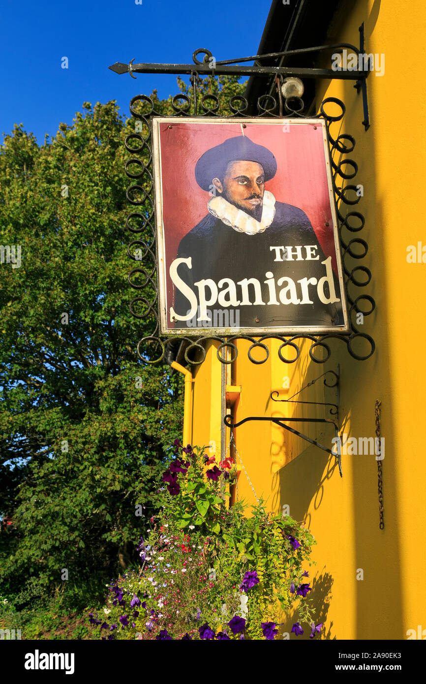 The Spaniard Pub in Sandycove, Kinsale, County Cork, Ireland Stock Photo