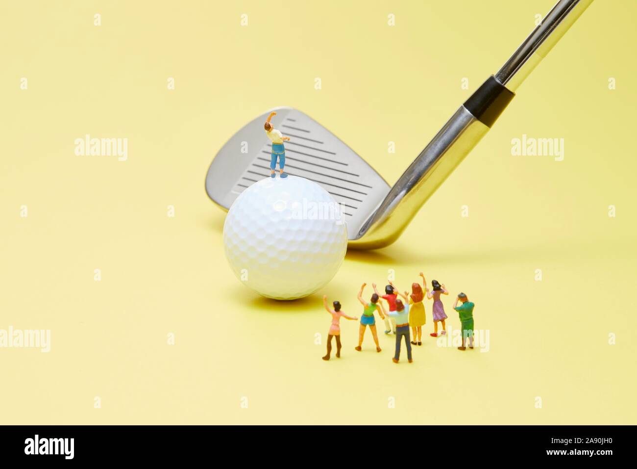 Sporting equipment and miniatures Stock Photo Alamy