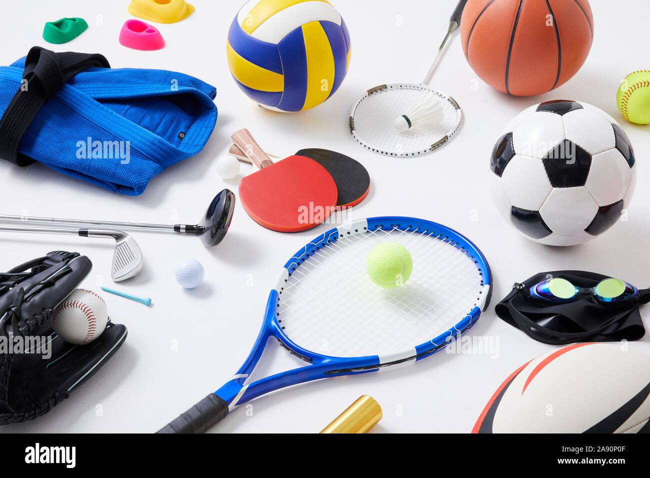 Sporting equipment Stock Photo Alamy