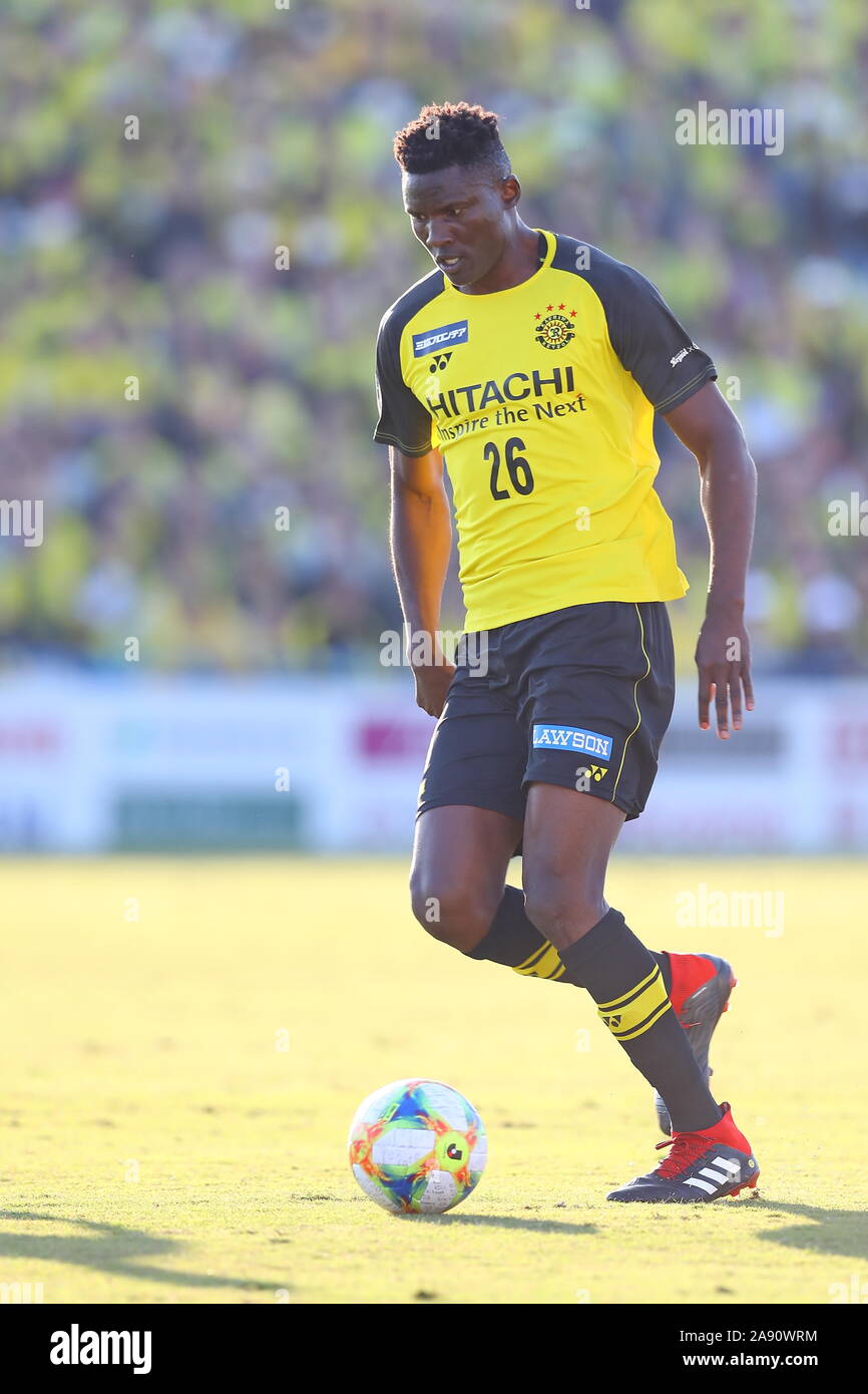 Chiba Japan 9th Nov 19 Kashiwa Reysol S Michael Olunga During The 19 J2 League Match Between Kashiwa Reysol 3 0 Kagoshima United Fc At Sankyo Frontier Kashiwa Stadium In Chiba Japan November 9