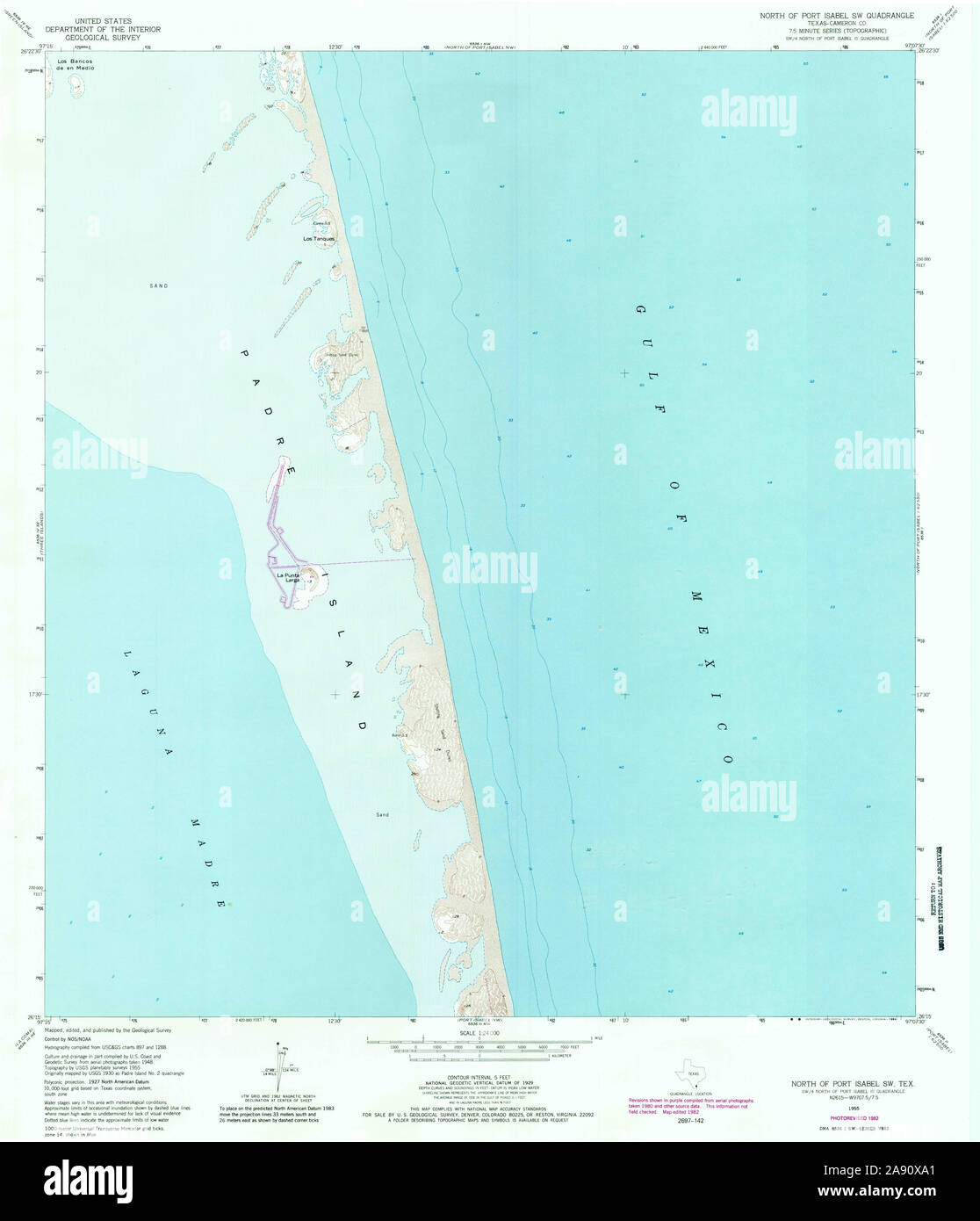Map of port isabel texas hires stock photography and images Alamy