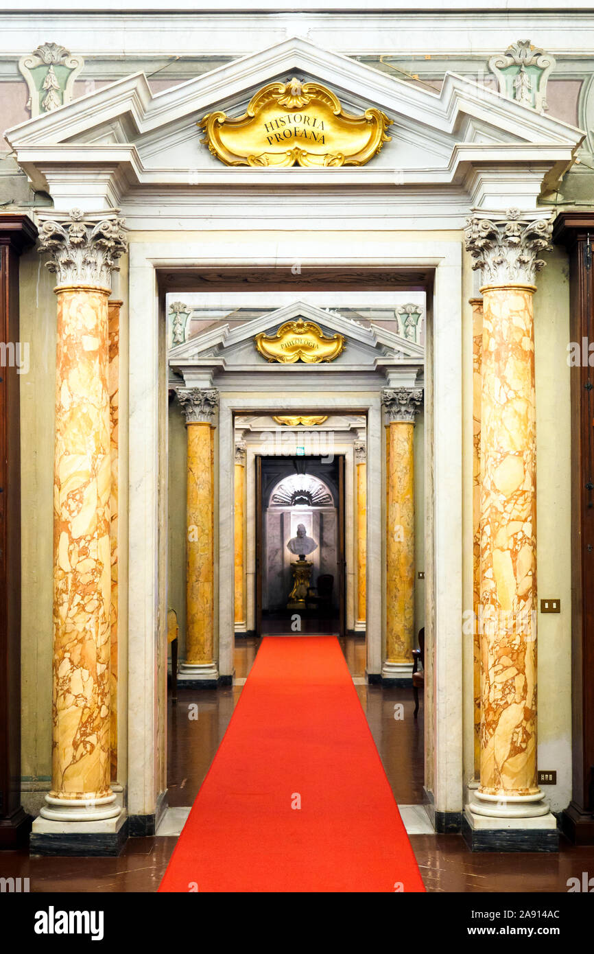 Doors in Palazzo Corsini - Rome, Italy Stock Photo