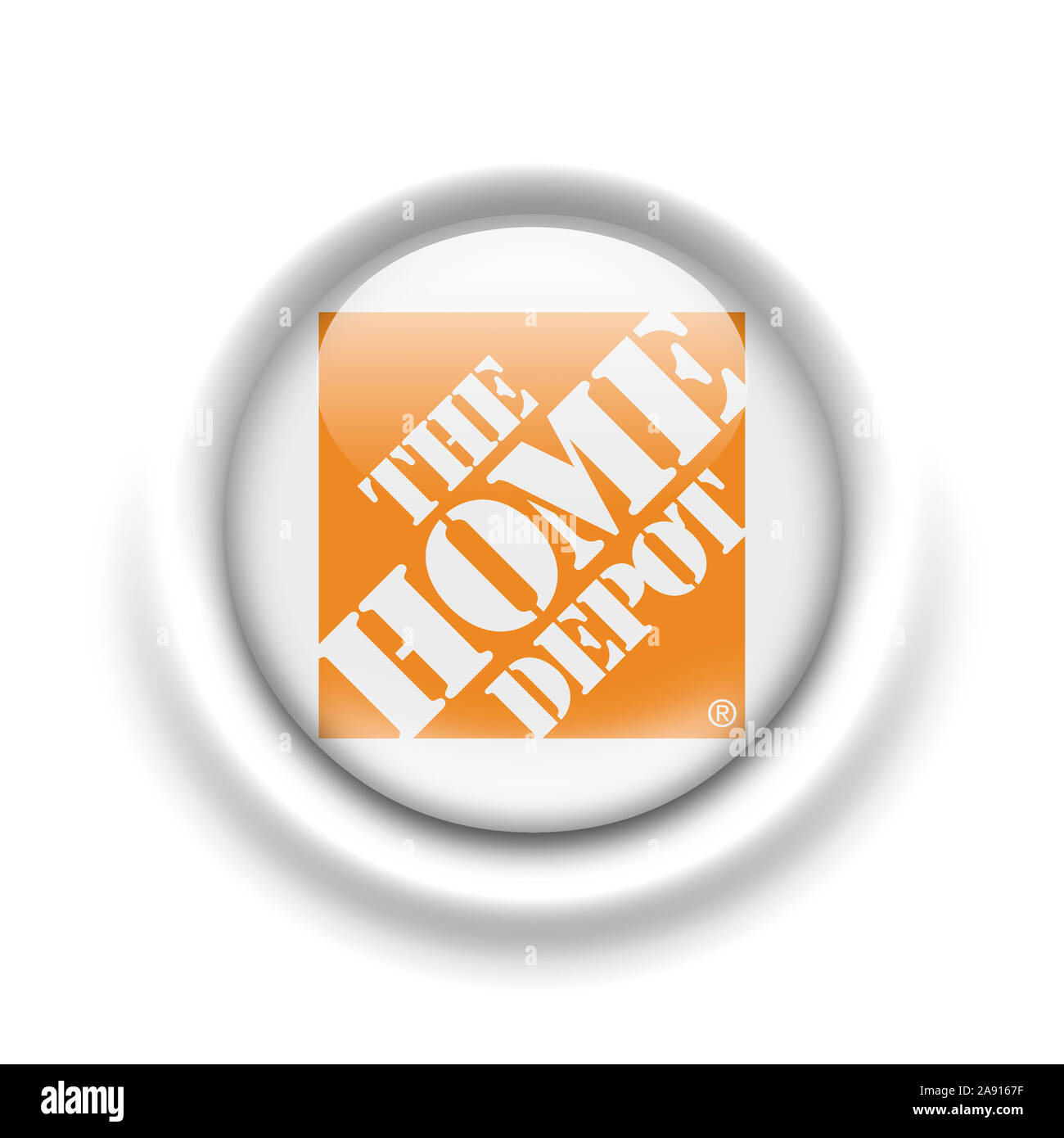 The Home Depot Logo Stock Photo Alamy