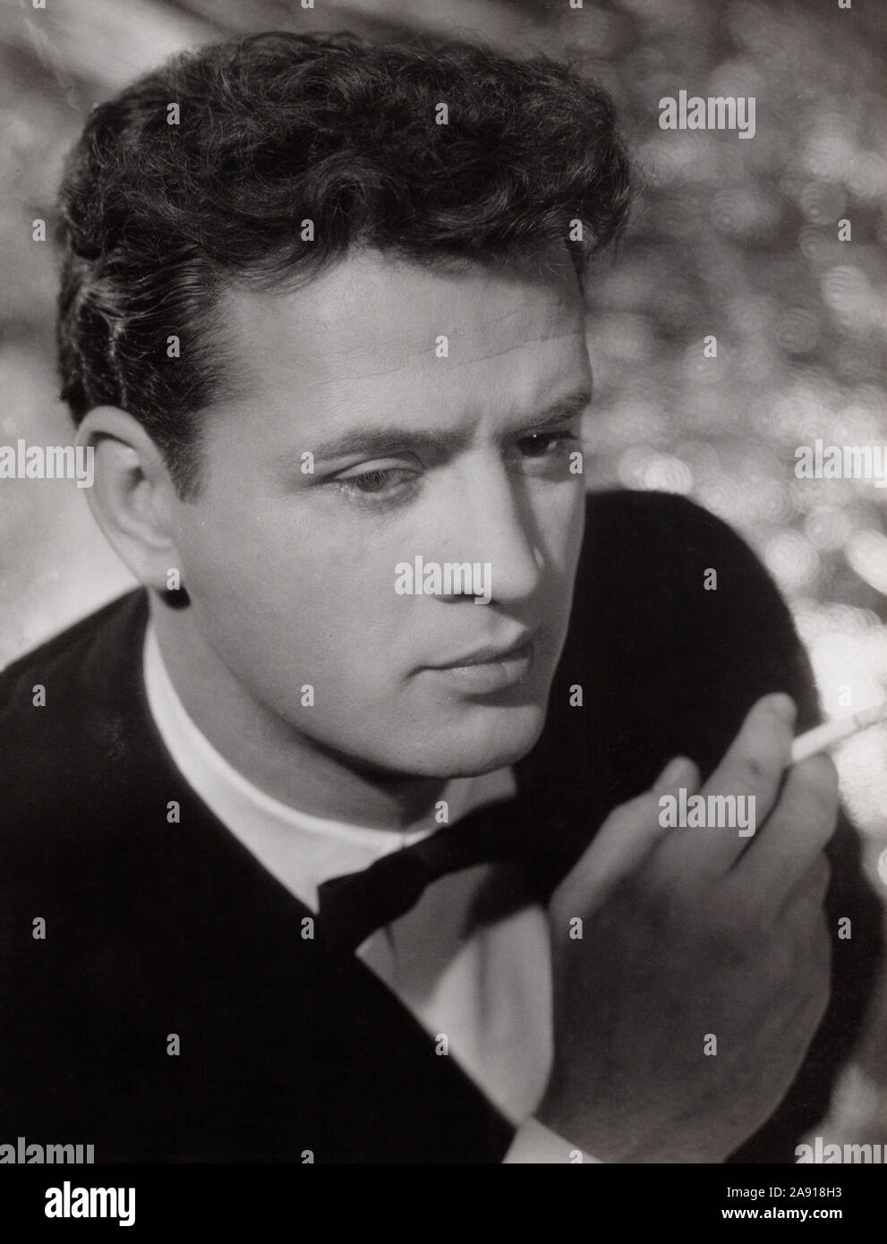 Bert Fortell, österreichischer Schauspieler, Deutschland späte 1950er Jahre. Austrian actor Bert Fortell, Germany late 1950s. Stock Photo