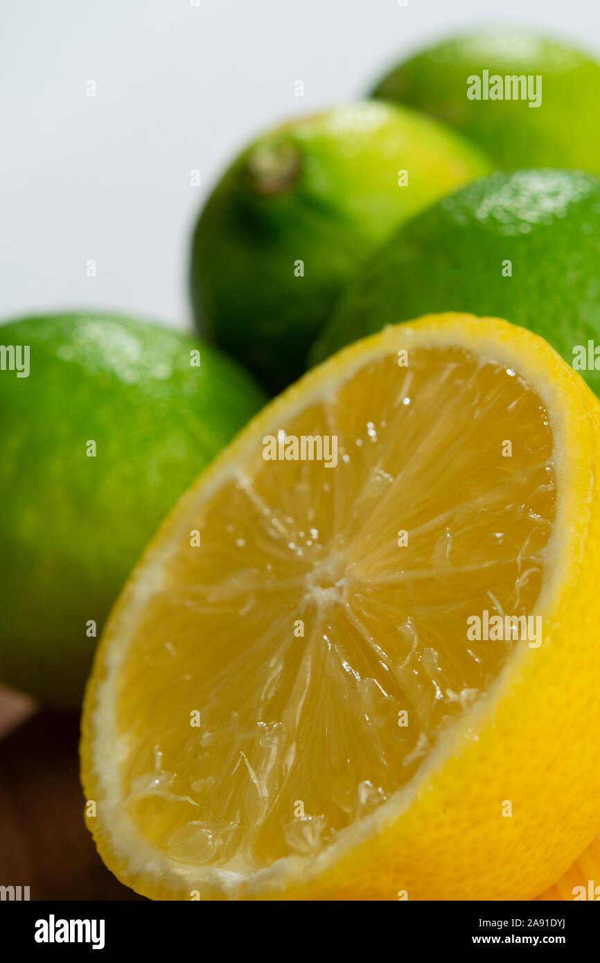Lemons and Limes Stock Photo Alamy