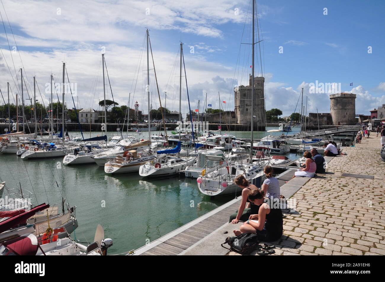 Old Harbour , La Rochelle, France Stock Photo