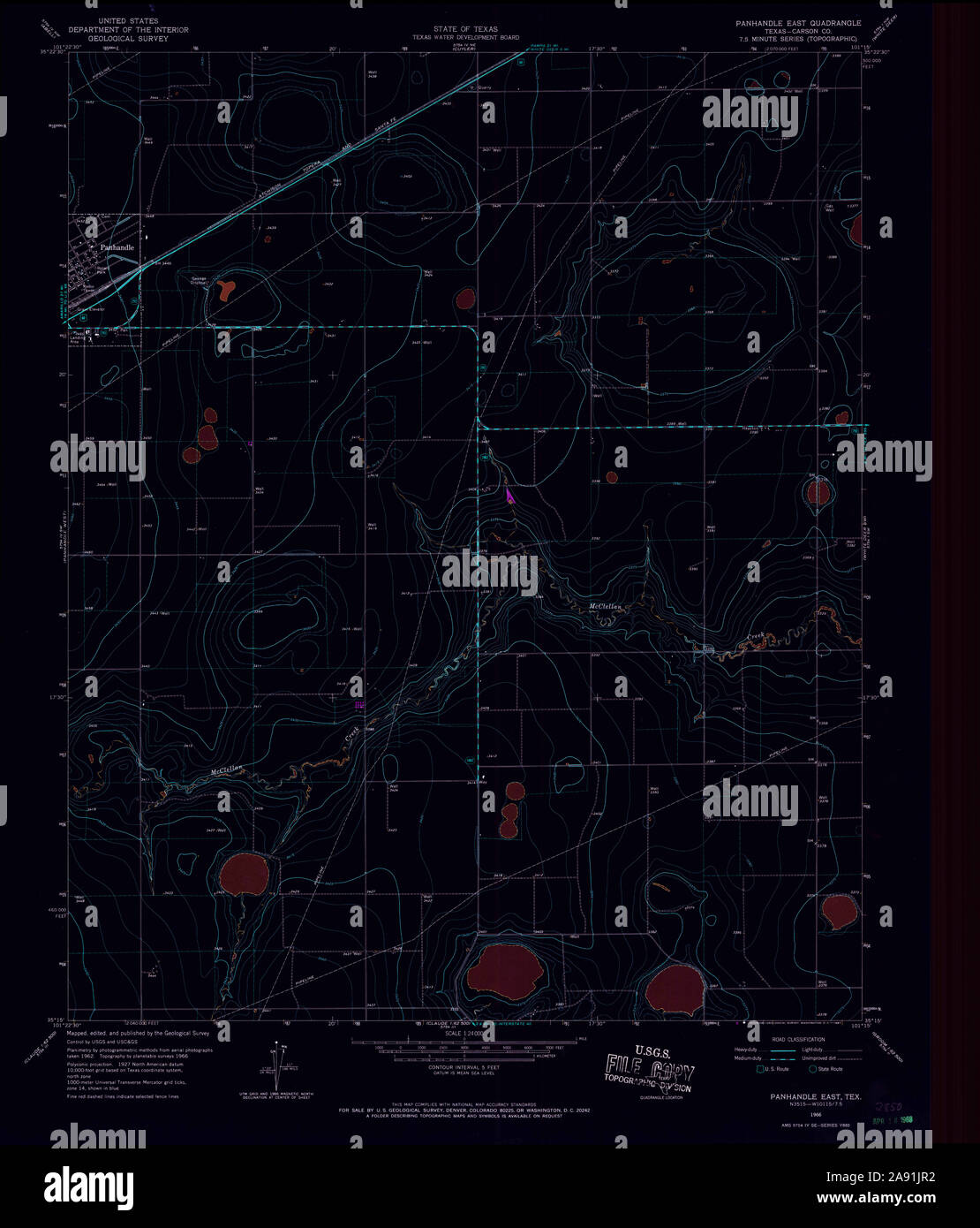 Texas panhandle map hires stock photography and images Alamy