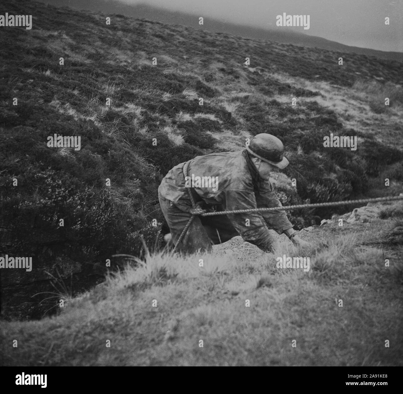 Rope around Black and White Stock Photos & Images - Alamy