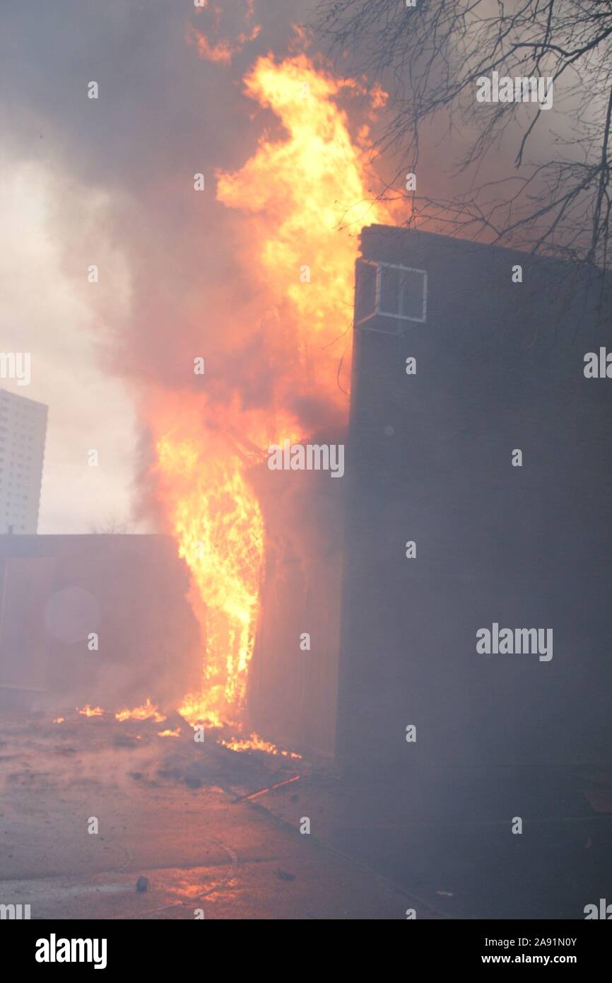 Flammable external cladding hi-res stock photography and images - Alamy